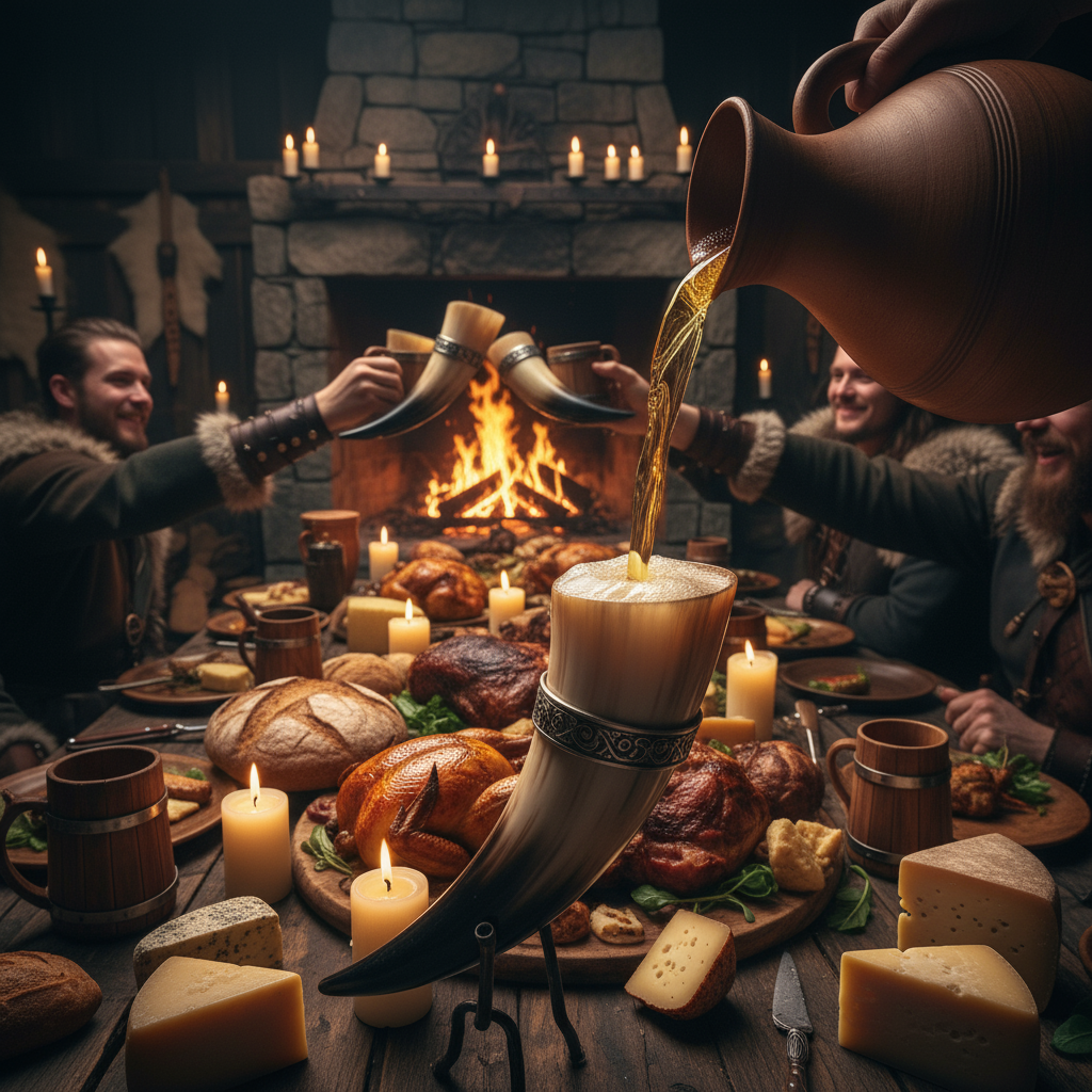 Horn Mugs & Viking Culture: Drinking Like a Norse Warrior