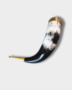 Authentic Medieval Viking Horn | Black & White Color