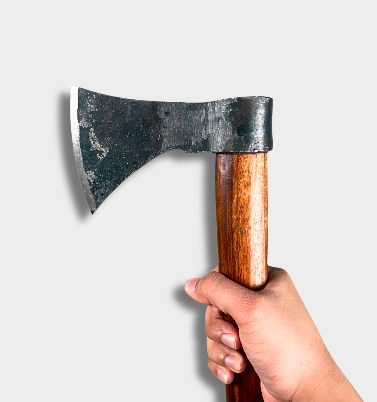 Medieval Battle Axe | Handmade Norse Hatchet for Reenactment, LARP, and Rustic Home Decor