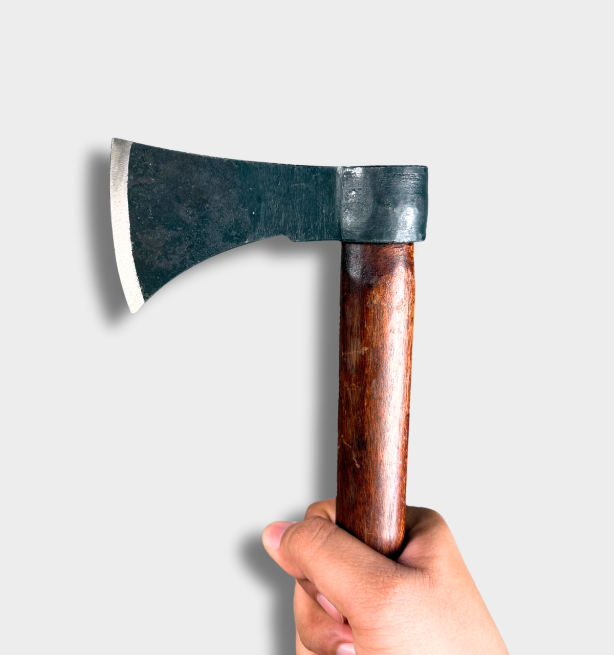 Rustic Viking Axe | Handmade Carbon Steel Hatchet for Outdoor Adventures, Cosplay & Collector’s Display