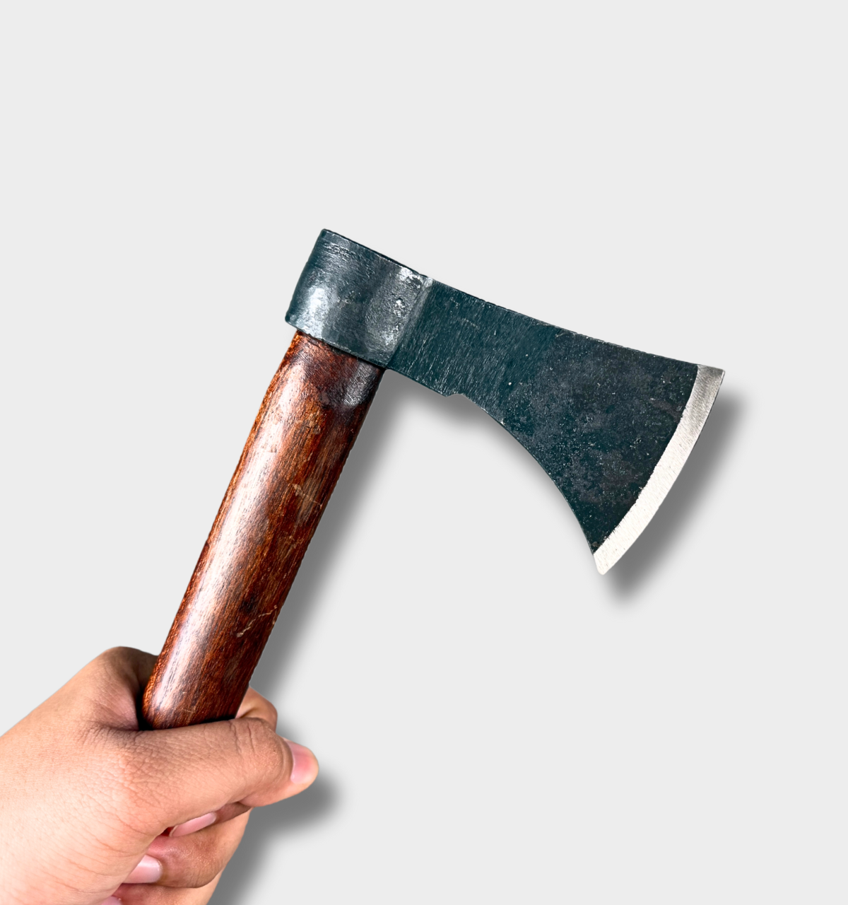 Rustic Viking Axe | Handmade Carbon Steel Hatchet for Outdoor Adventures, Cosplay & Collector’s Display