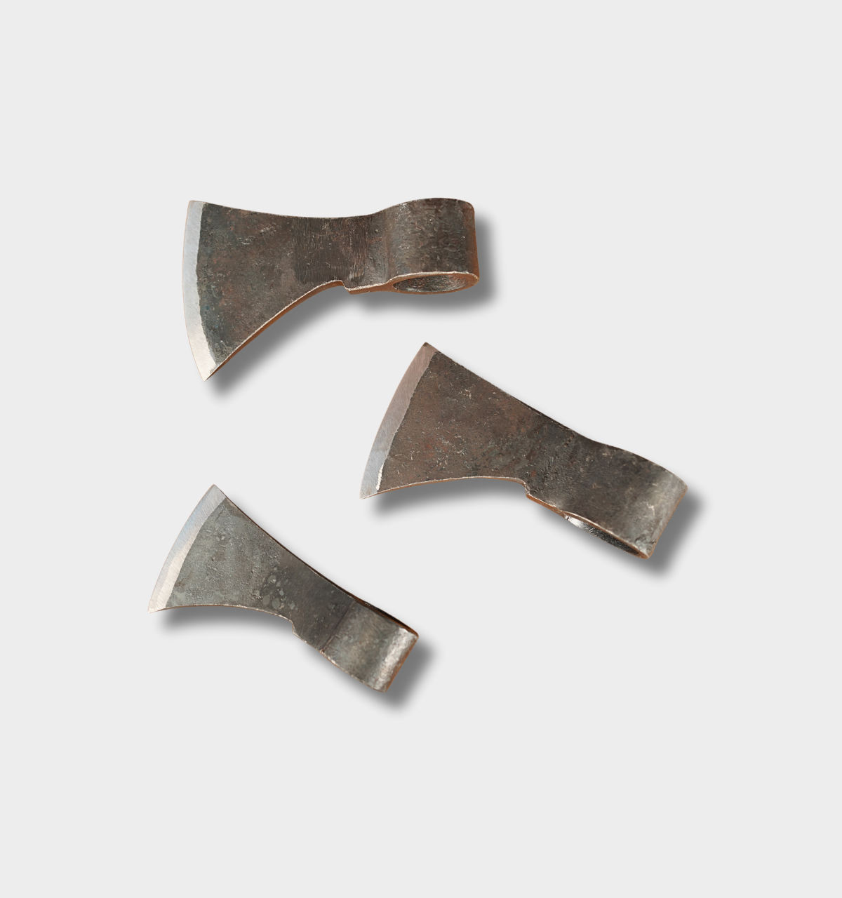 Hand Forged Camping Axe of 3 Sets || With Leather Sheaths