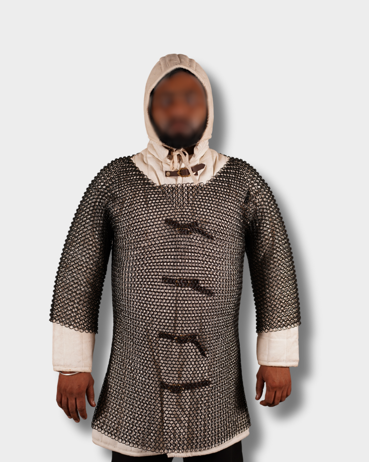 Chainmail Half Shirt - Silver