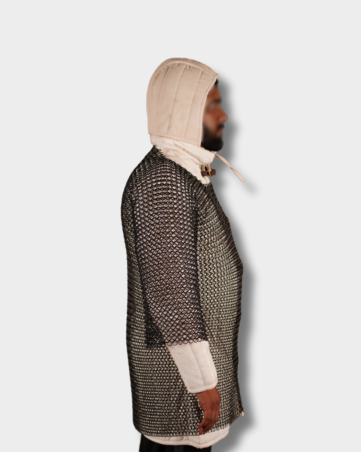 Chainmail Half Shirt - Silver