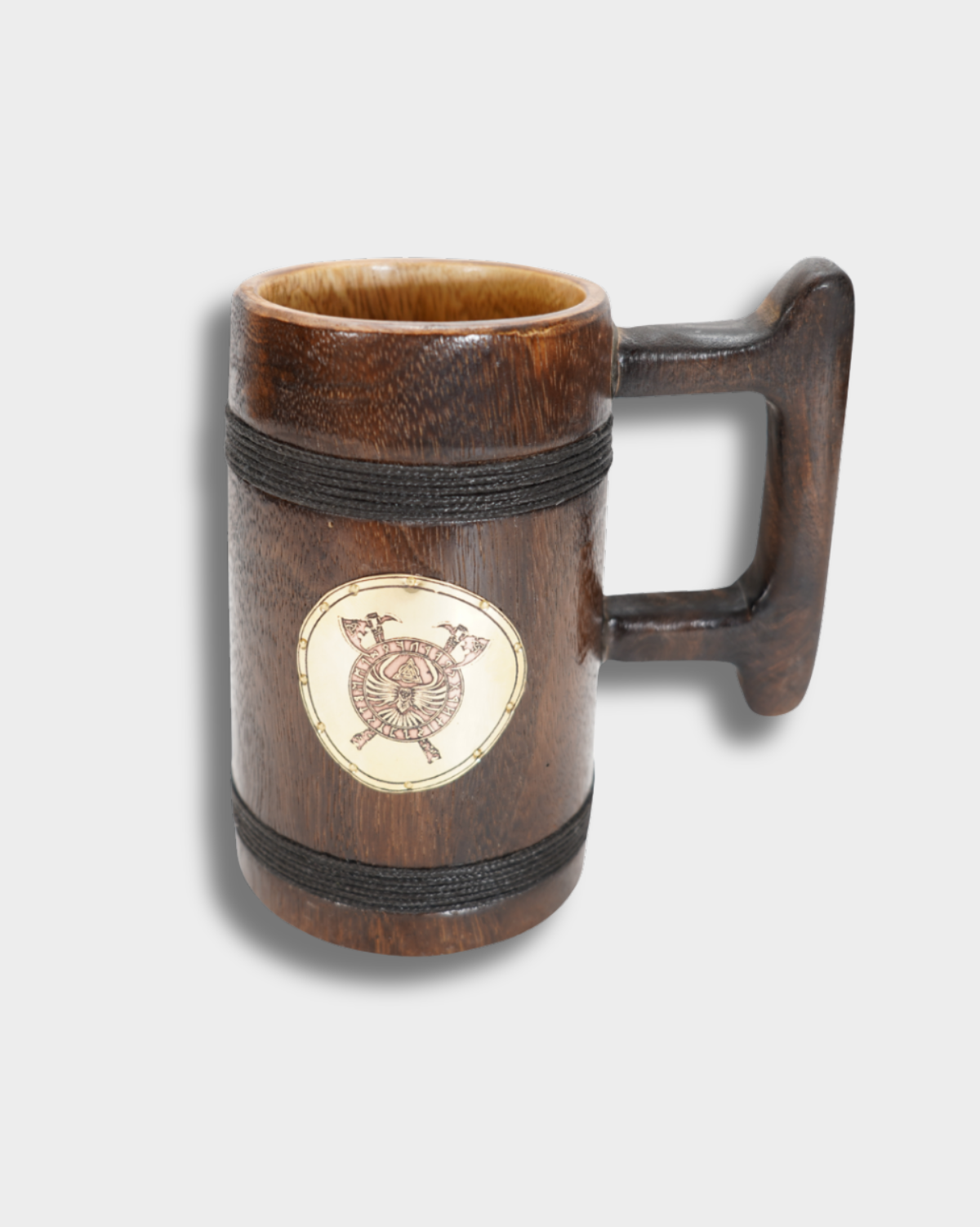 Odin’s Glory– Wooden Horn Beer Mug