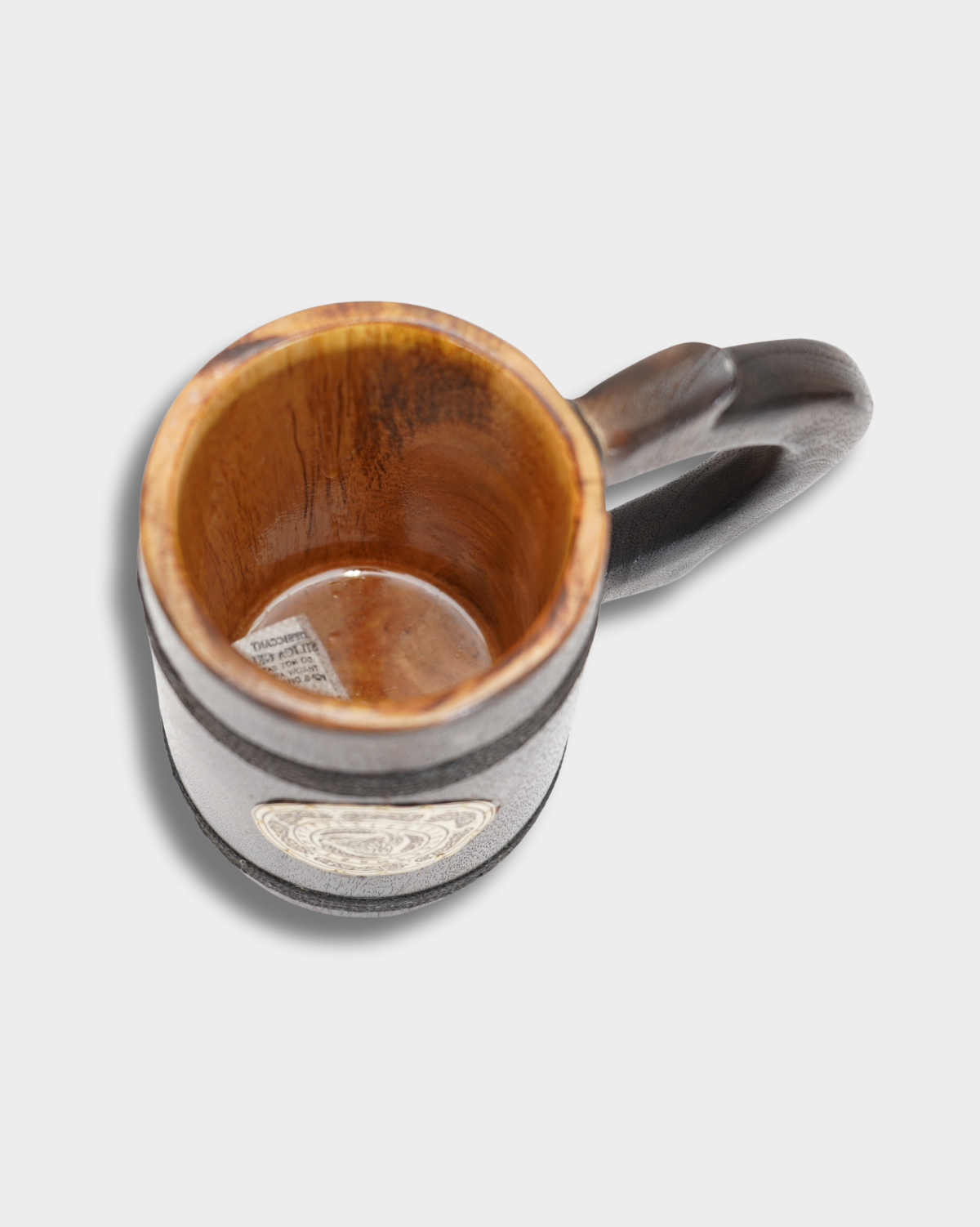 The Berserker’s Brew – Wooden Horn Beer Mug