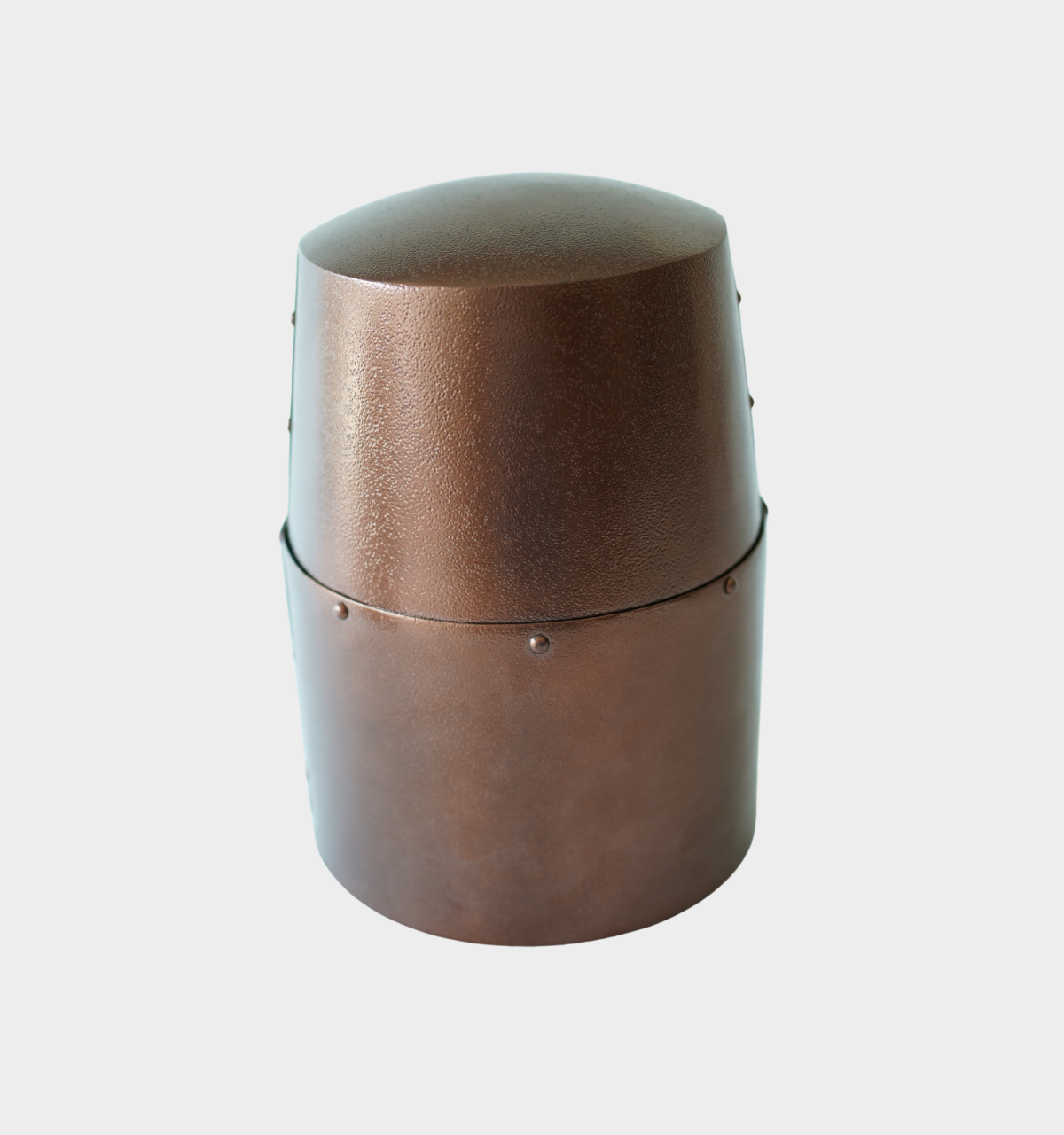 Crusader Helmet Antique Copper | Antique Copper Finish Knight Helmet