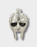 Spike Gladiator Silver Helmet – Roman Helmet