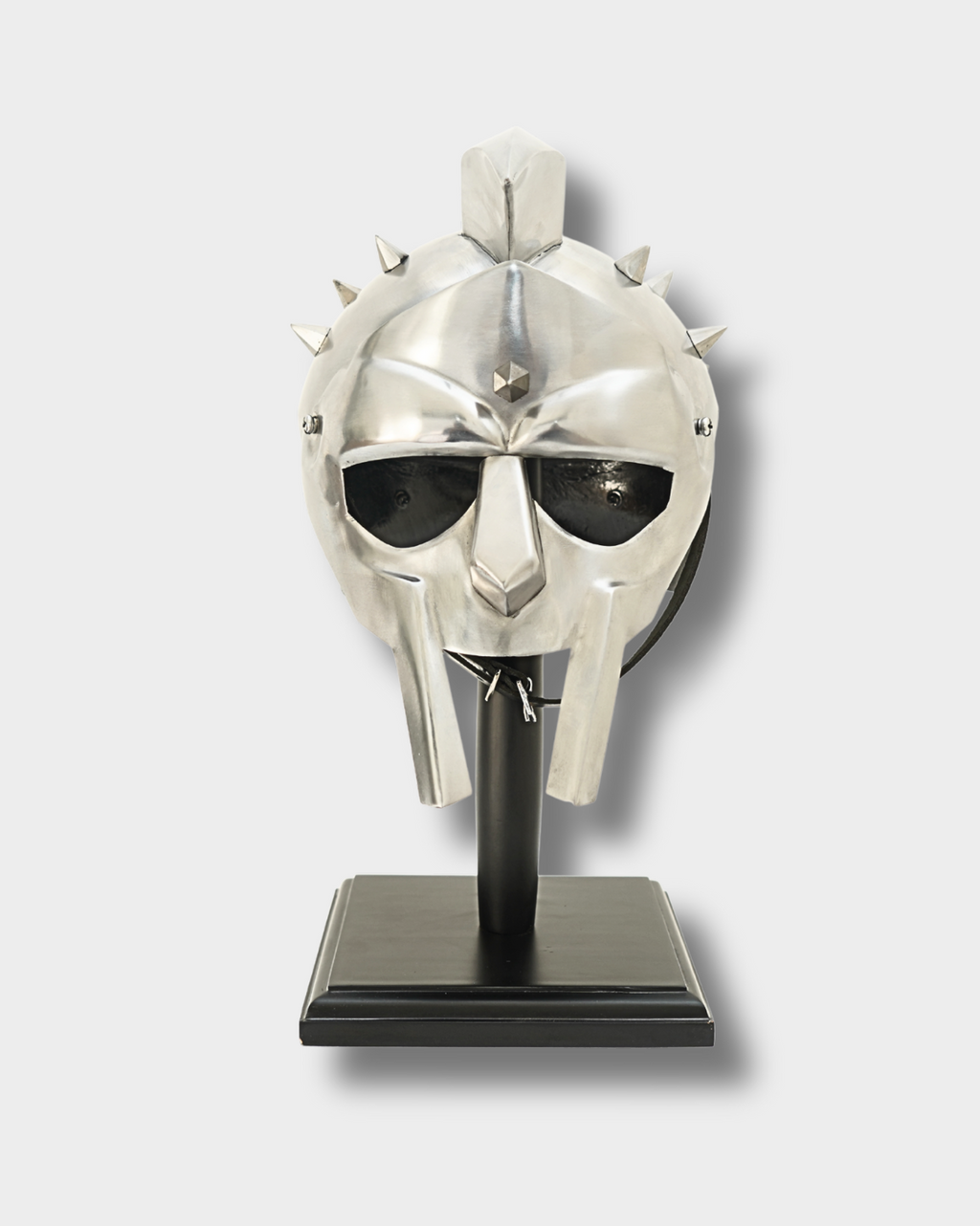 Spike Gladiator Silver Helmet – Roman Helmet