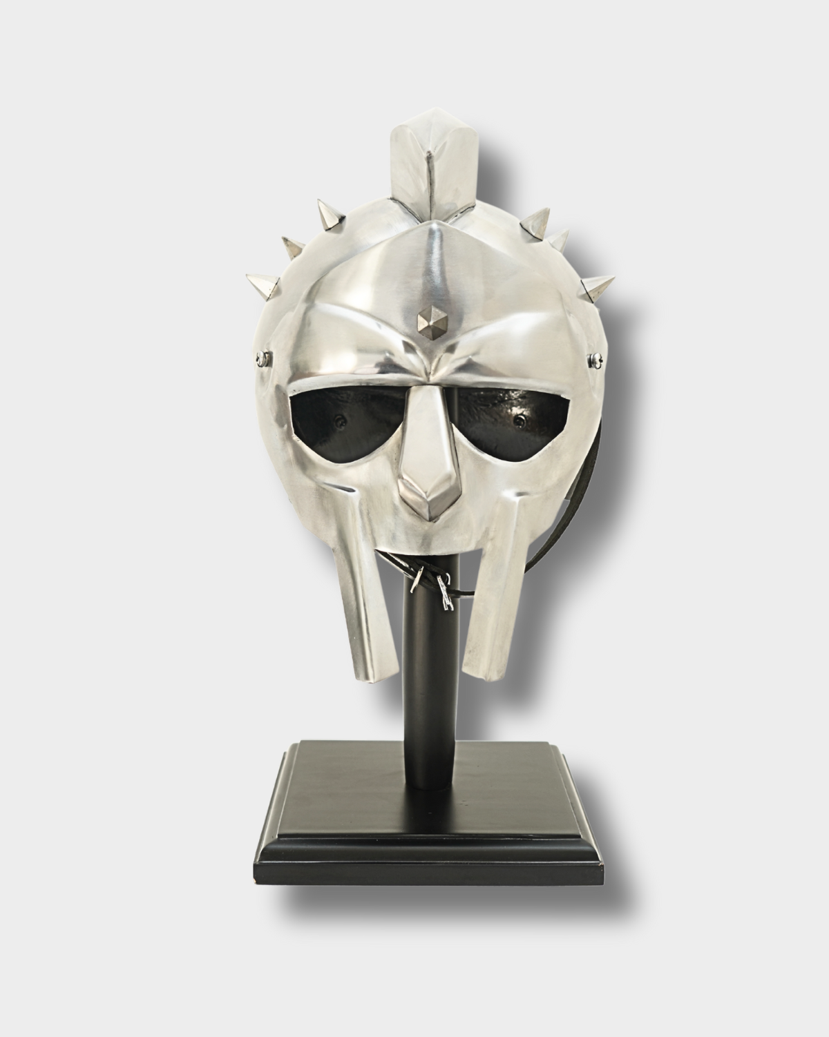 Spike Gladiator Silver Helmet – Roman Helmet