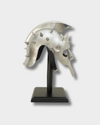 Spike Gladiator Silver Helmet – Roman Helmet