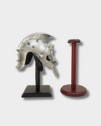 Spike Gladiator Silver Helmet – Roman Helmet