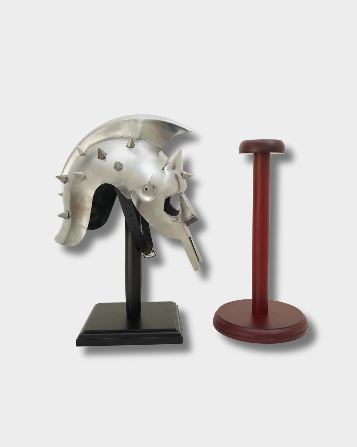 Spike Gladiator Silver Helmet – Roman Helmet
