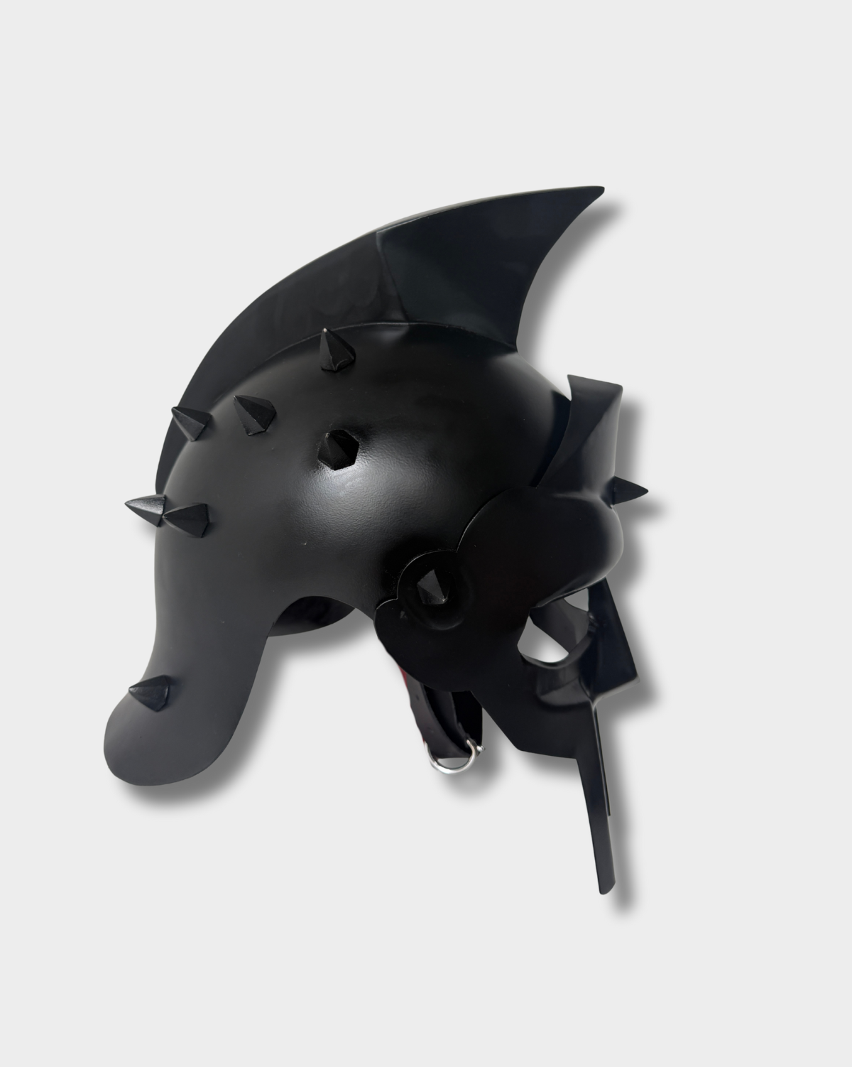 Spike Gladiator Black Helmet – Roman Helmet | Cosplay, Halloween & Home Decoration