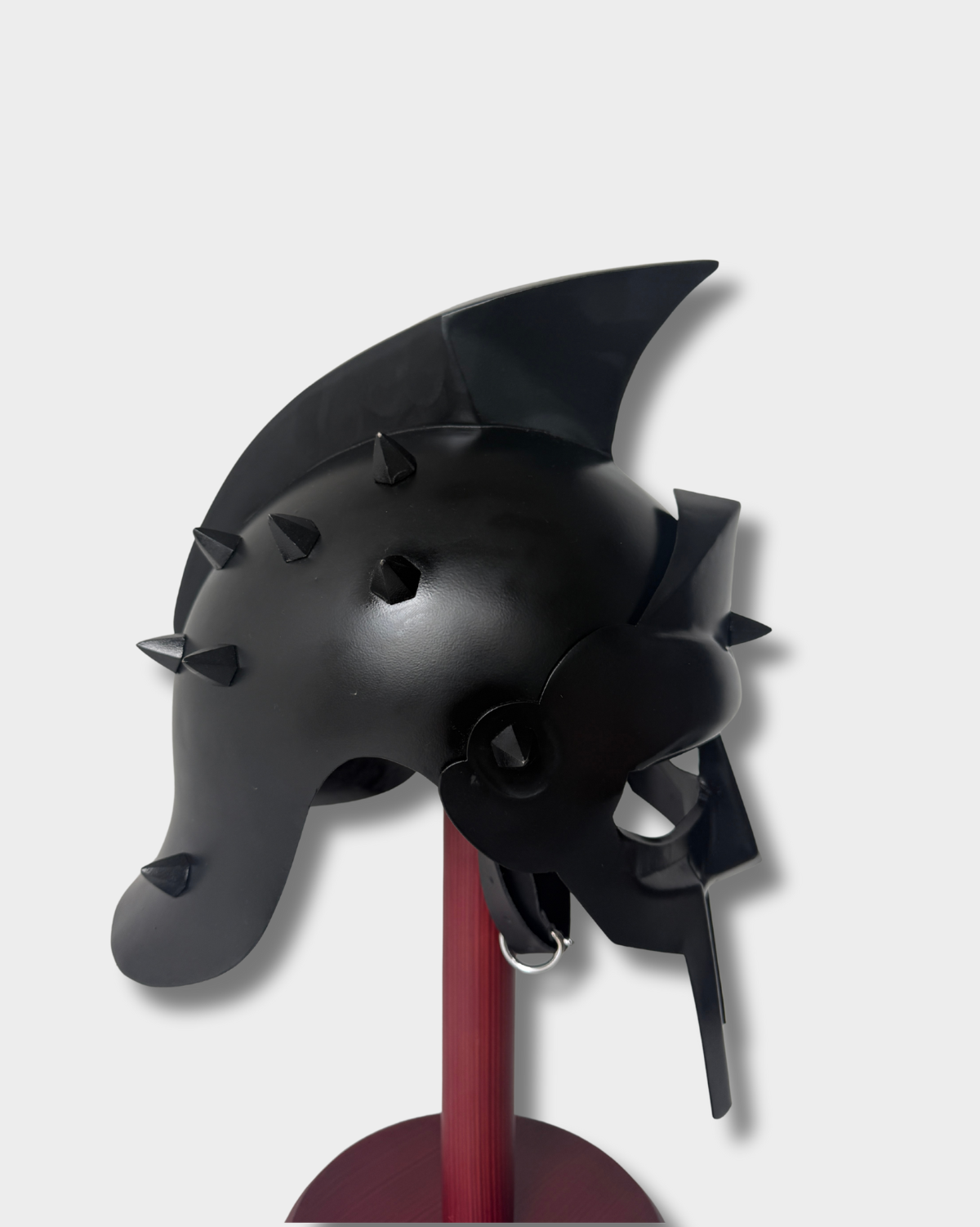 Spike Gladiator Black Helmet – Roman Helmet | Cosplay, Halloween & Home Decoration
