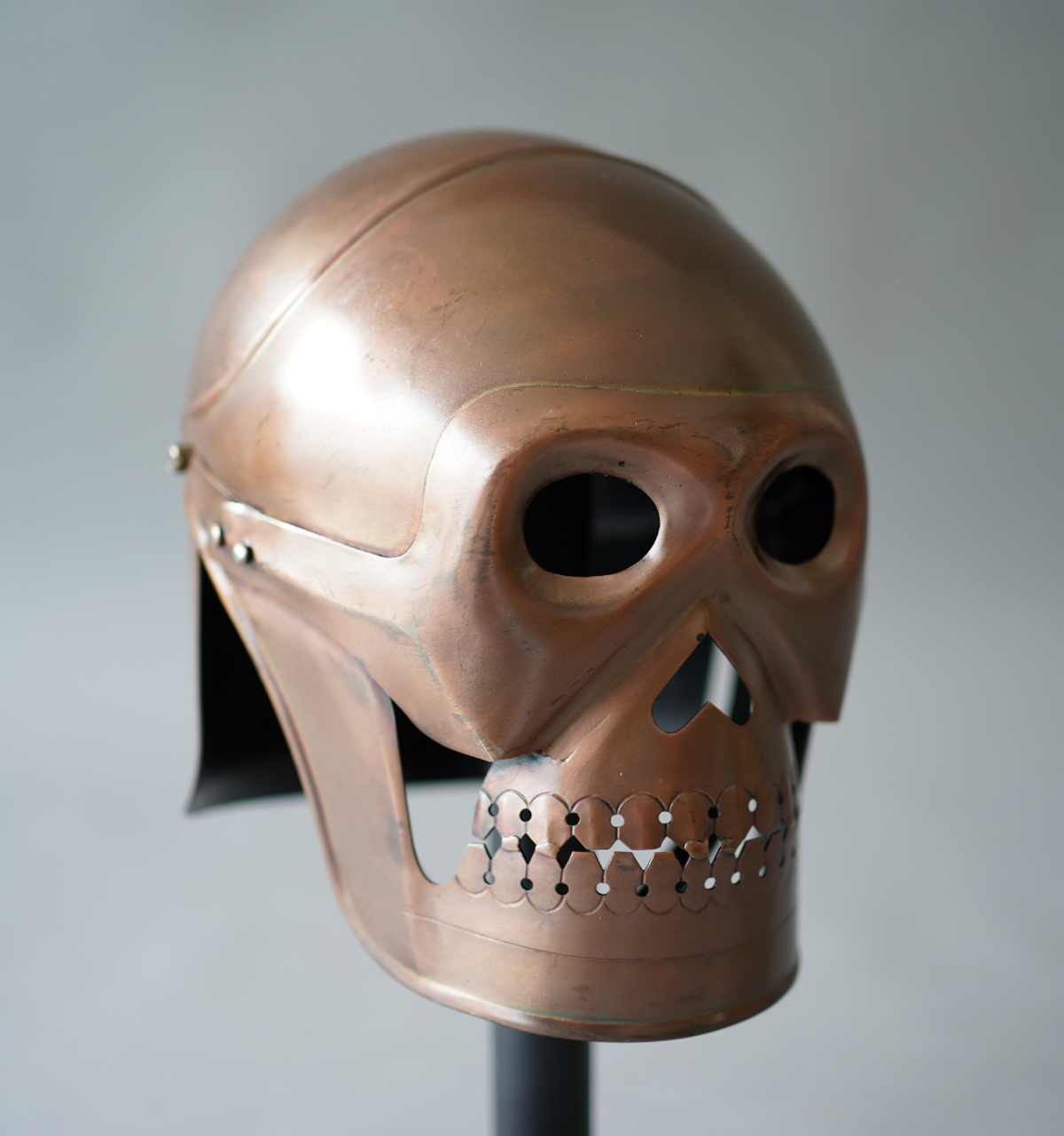 Monkey Skull Helmet – Copper Finish – Fantasy Helmet