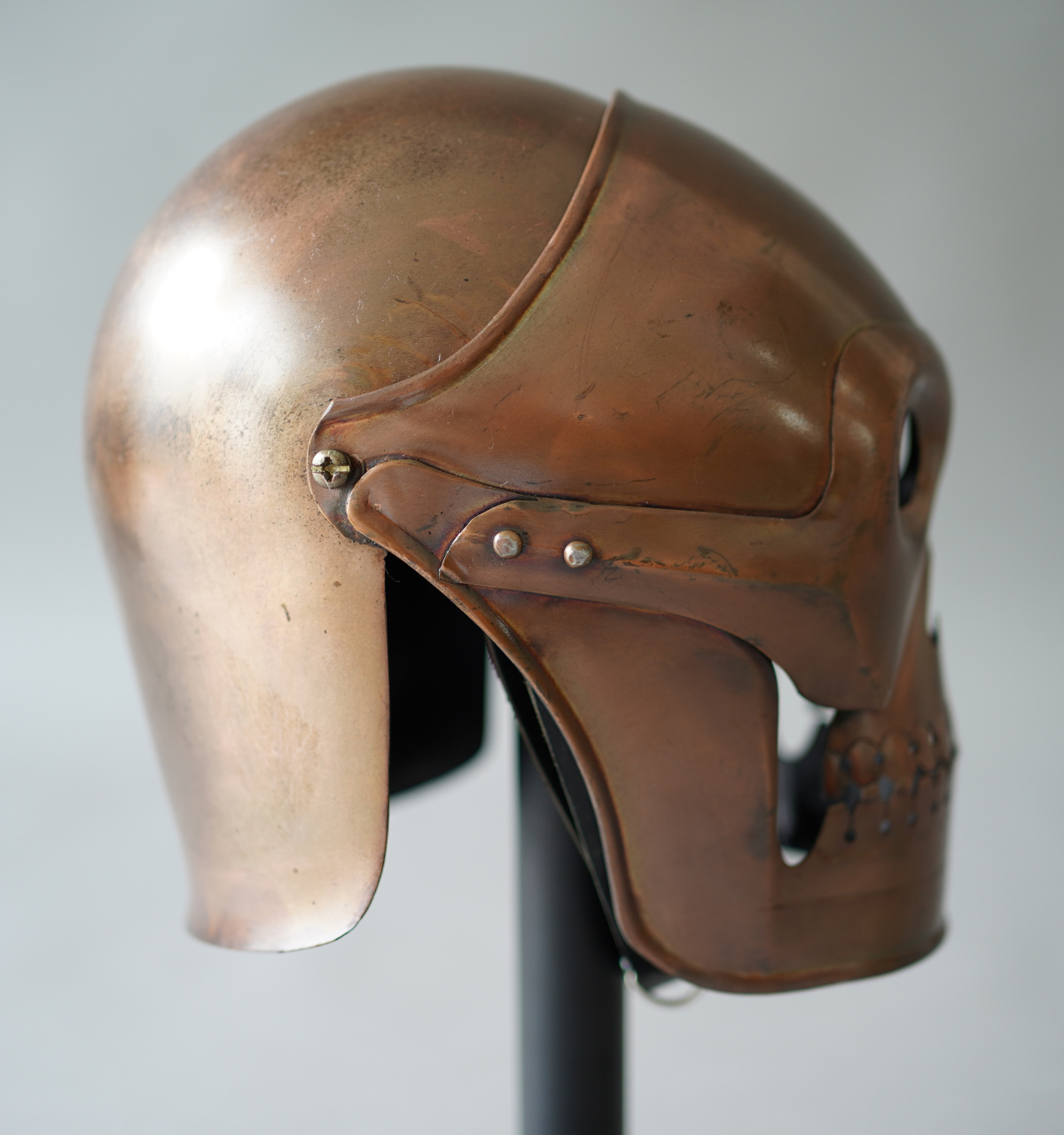 Monkey Skull Helmet – Copper Finish – Fantasy Helmet