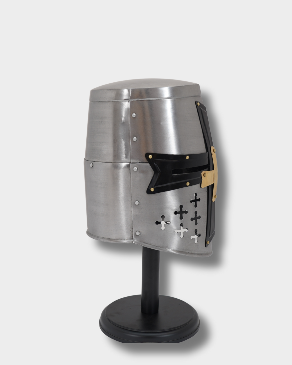 Handmade Crusader Medieval Helmet | LARP, Halloween & Home Display