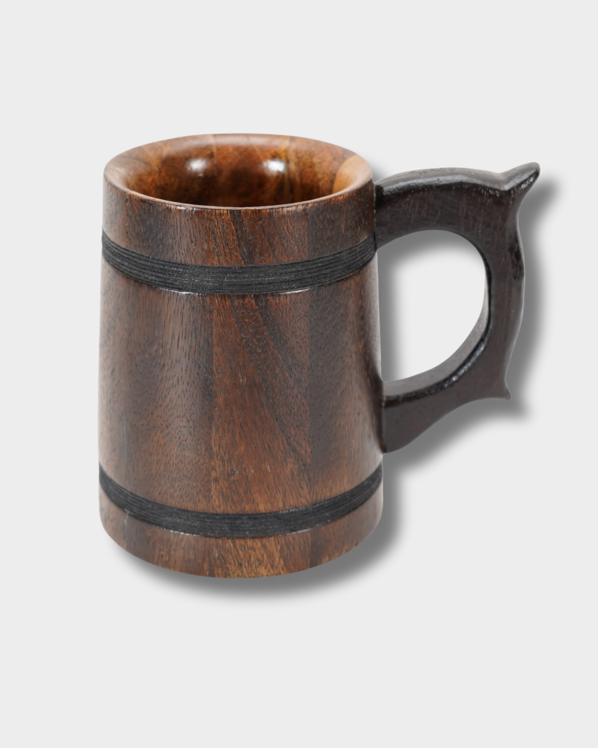 The Classic – Wooden Horn Beer Mug
