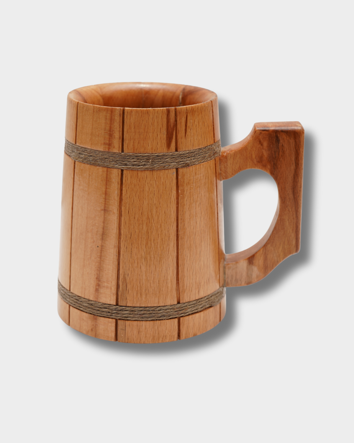Raven’s Call – Wooden Horn Beer Mug
