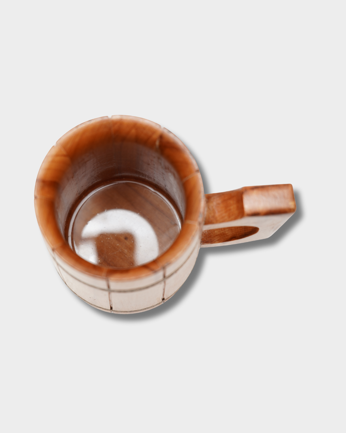 Raven’s Call – Wooden Horn Beer Mug