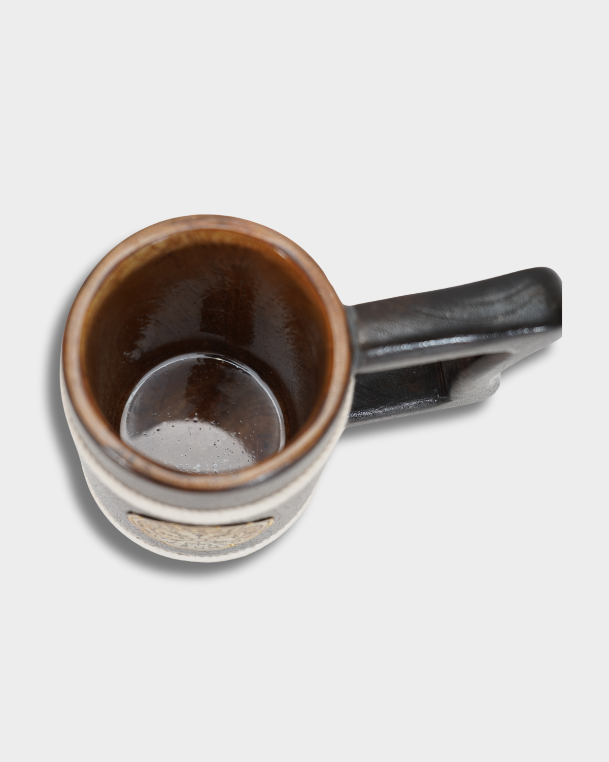 The Dark One – Wooden Horn Beer Mug