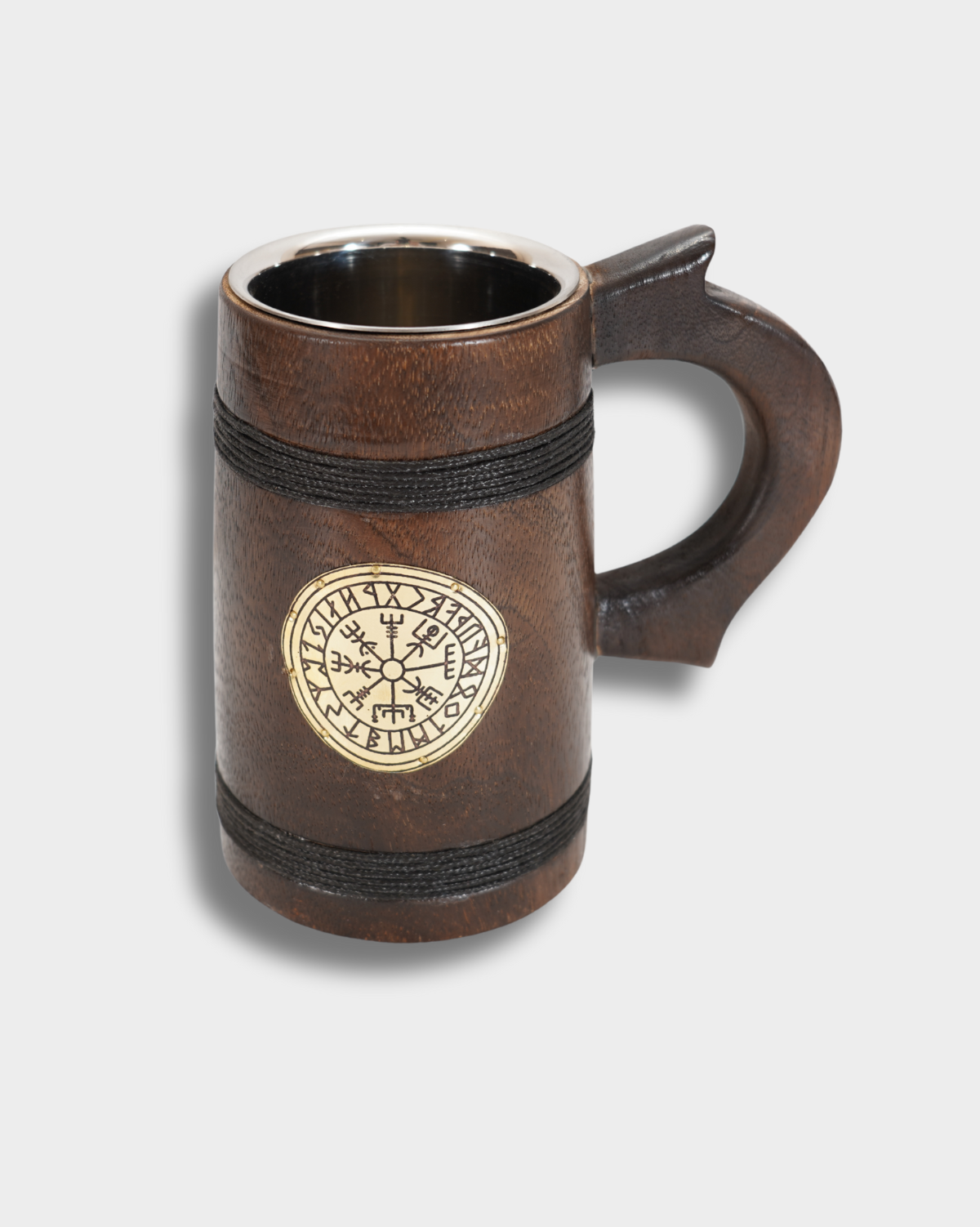 The Sailor – Wooden Horn Beer Mug