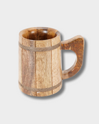 The Wild Fang – Wooden Horn Beer Mug