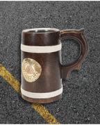 The Tankard – Wooden Horn Beer Mug