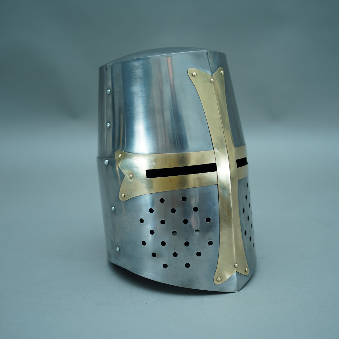 Handmade Crusader Great Helmet – Medieval Helmet